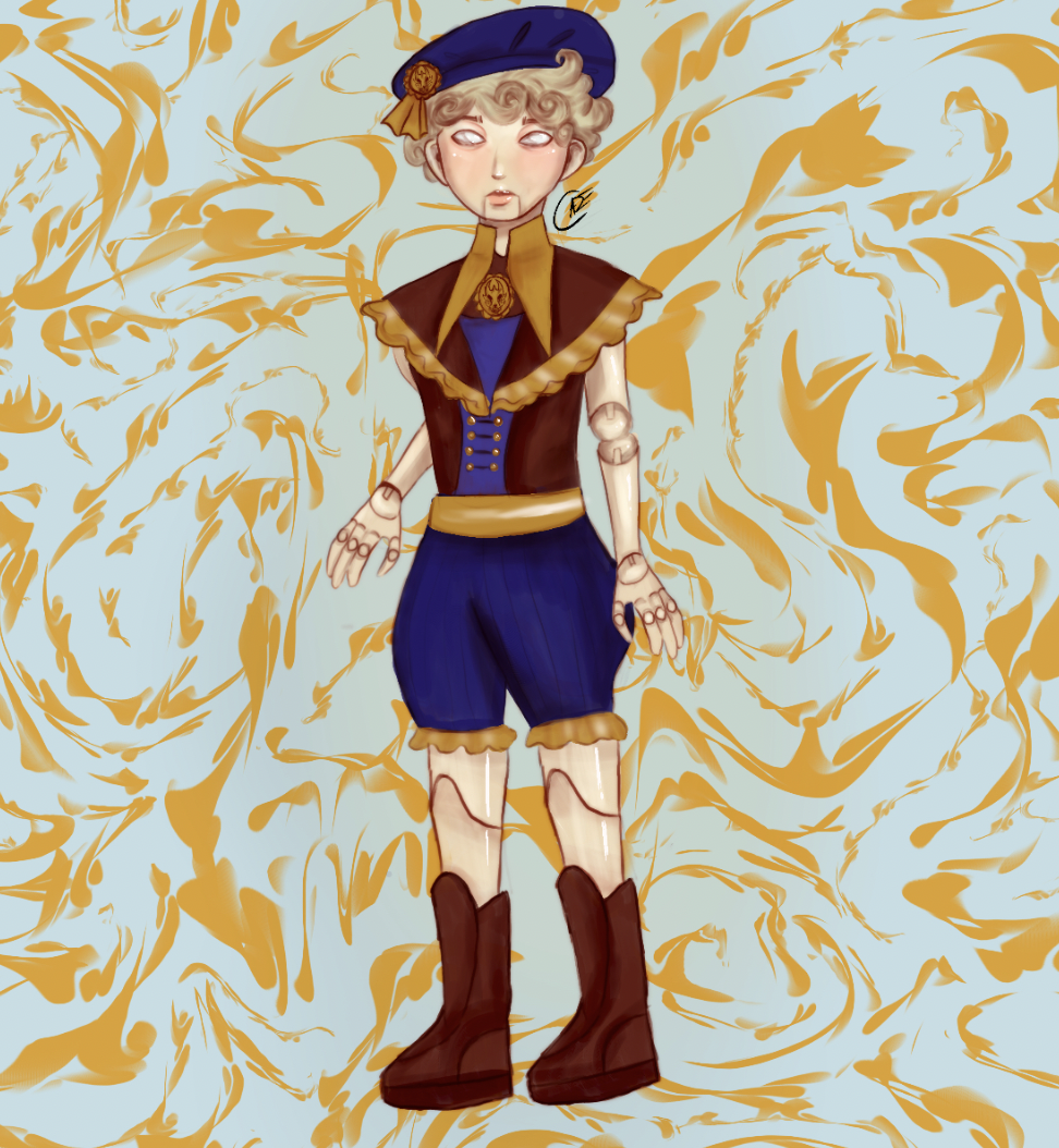 Lined example illustration